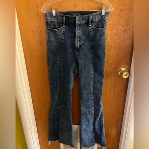 Abercrombie and Fitch flare jeans size 10